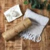 COFFRET FOUTA BALI BEIGE -Ameublement De Maison 42 1S 603 coffret fouta bali beige