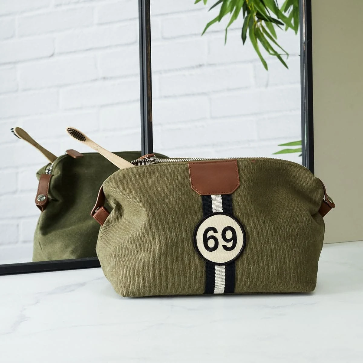 TROUSSE DE TOILETTE SPRINT 69 KAKI 3 TROUSSE DE TOILETTE SPRINT 69 KAKI