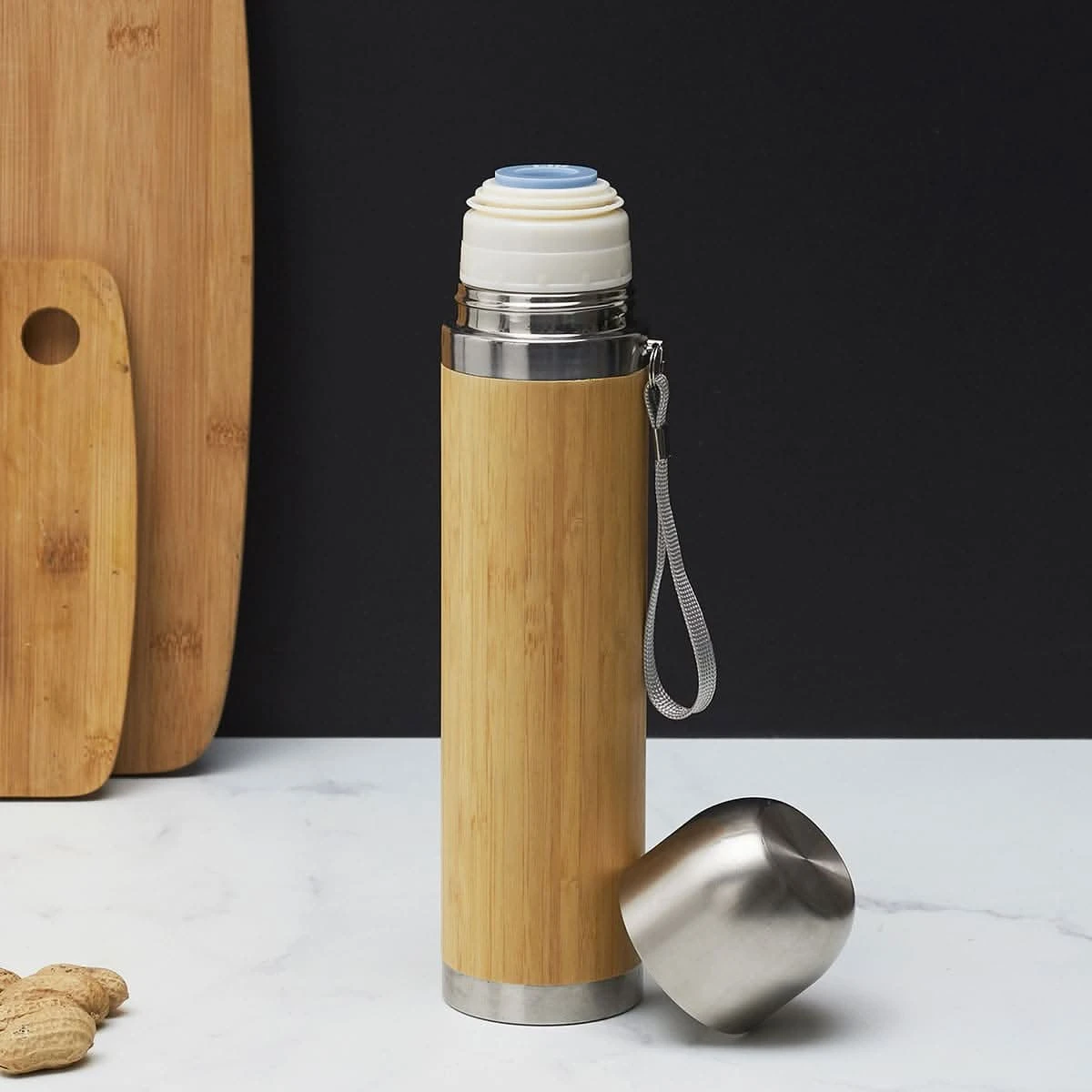 BOUTEILLE BAMBOU ISOTHERME 3 BOUTEILLE BAMBOU ISOTHERME