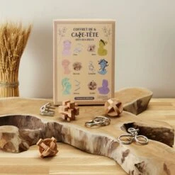 COFFRET DE 6 CASSE TETES DEFI DES DIEUX