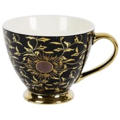 TASSE PALAZZO SOLEIL NOIR -Ameublement De Maison 42 2K 028 GLOBAL