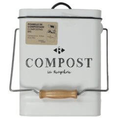 POUBELLE DE COMPOSTAGE 5L 11 POUBELLE DE COMPOSTAGE 5L -Ameublement De Maison 42 2K 031 Poubelle de compostable 2