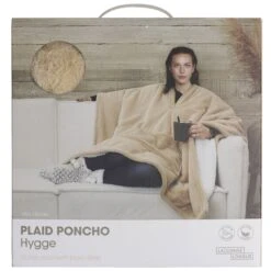 PLAID PONCHO HYGGE -Ameublement De Maison 42 2S 006 plaid poncho hygge 1