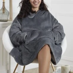 SWEAT XXL COCOON A CAPUCHE