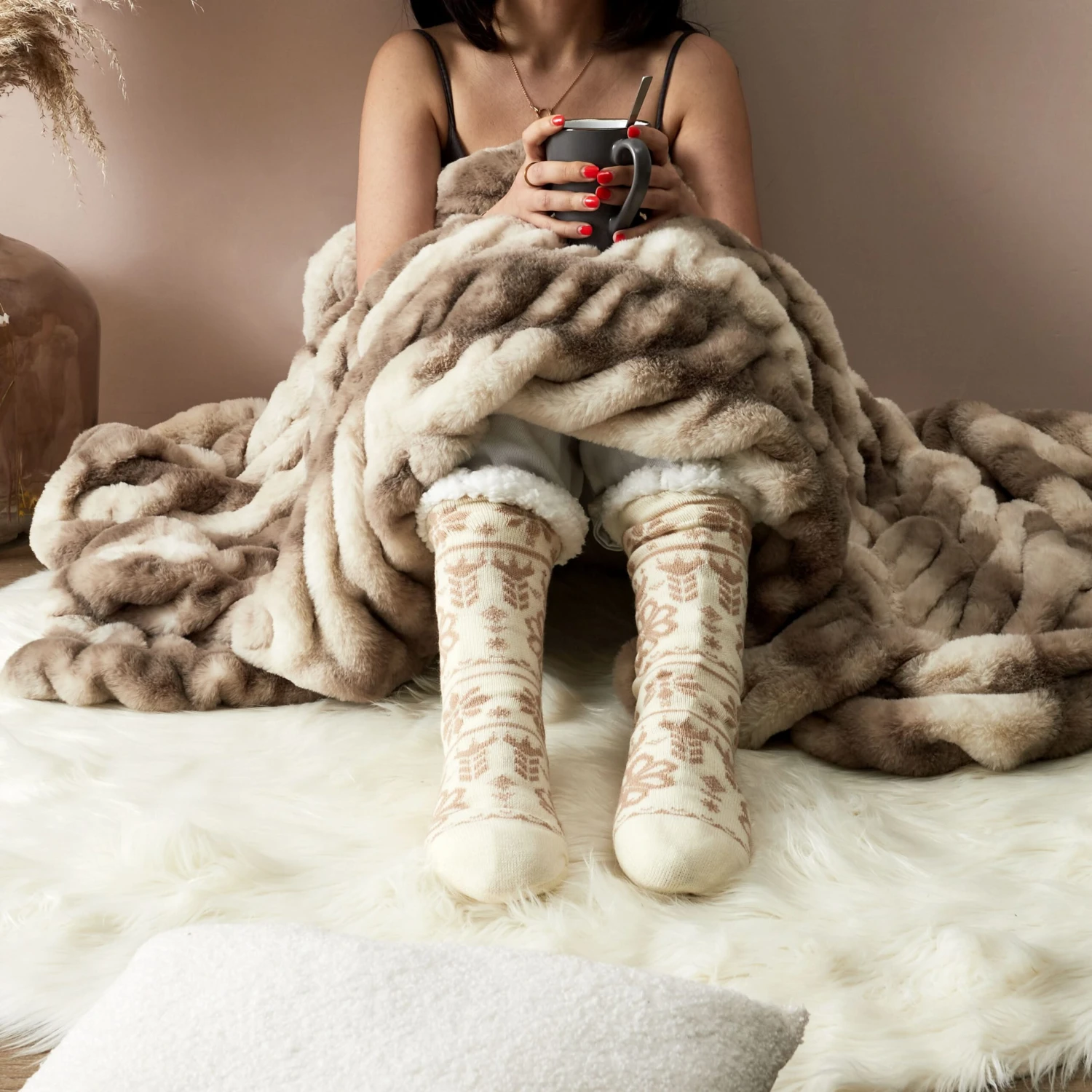 CHAUSSETTES JACQUARD HYGGE 3 CHAUSSETTES JACQUARD HYGGE