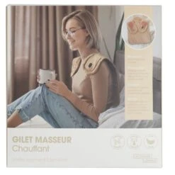 GILET MASSEUR CHAUFFANT -Ameublement De Maison 42 2S 020 PACK gilet masseur chauffant 1