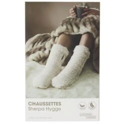 CHAUSSETTES SHERPA HYGGE -Ameublement De Maison 42 2S 024 PACK chaussettes sherpa hygge