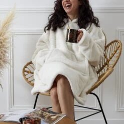 SWEAT XXL FAUSSE FOURRURE HYGGE