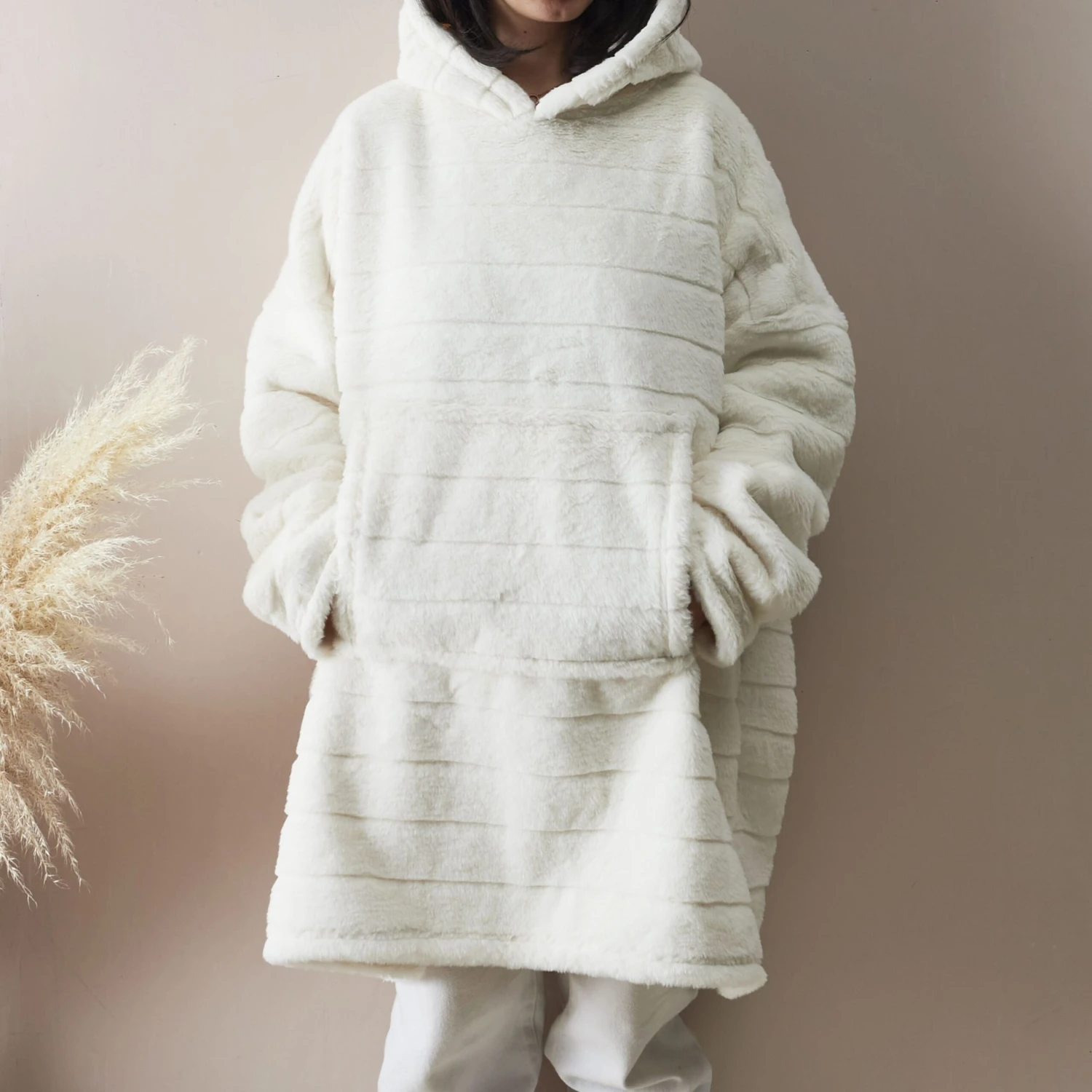 SWEAT XXL FAUSSE FOURRURE HYGGE 4 SWEAT XXL FAUSSE FOURRURE HYGGE – Image 2