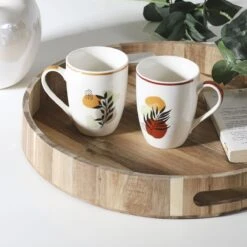 COFFRET DE 2 MUGS BOHEME