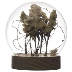 VEILLEUSE RONDE FLEURS SECHEES -Ameublement De Maison 42 2l 001 images 42 2l 001 1