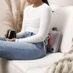 COUSSIN MASSEUR SHIATSU RECHARGEABLE