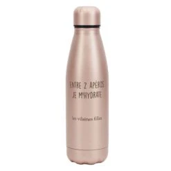 GOURDE PAILLETTES ENTRE 2 APEROS JE M'HYDRATE -Ameublement De Maison 42 VF 022 GLOBAL