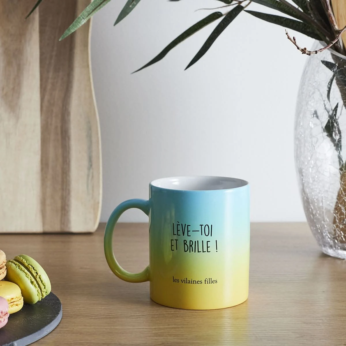 MUG TIE & DYE LEVE TOI ET BRILLE 3 MUG TIE & DYE LEVE TOI ET BRILLE