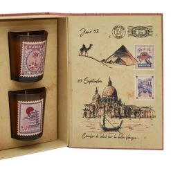 COFFRET DE 6 BOUGIES SENTEURS DU MONDE -Ameublement De Maison 43 1H 008 coffret de 6 bougies senteurs du monde 3