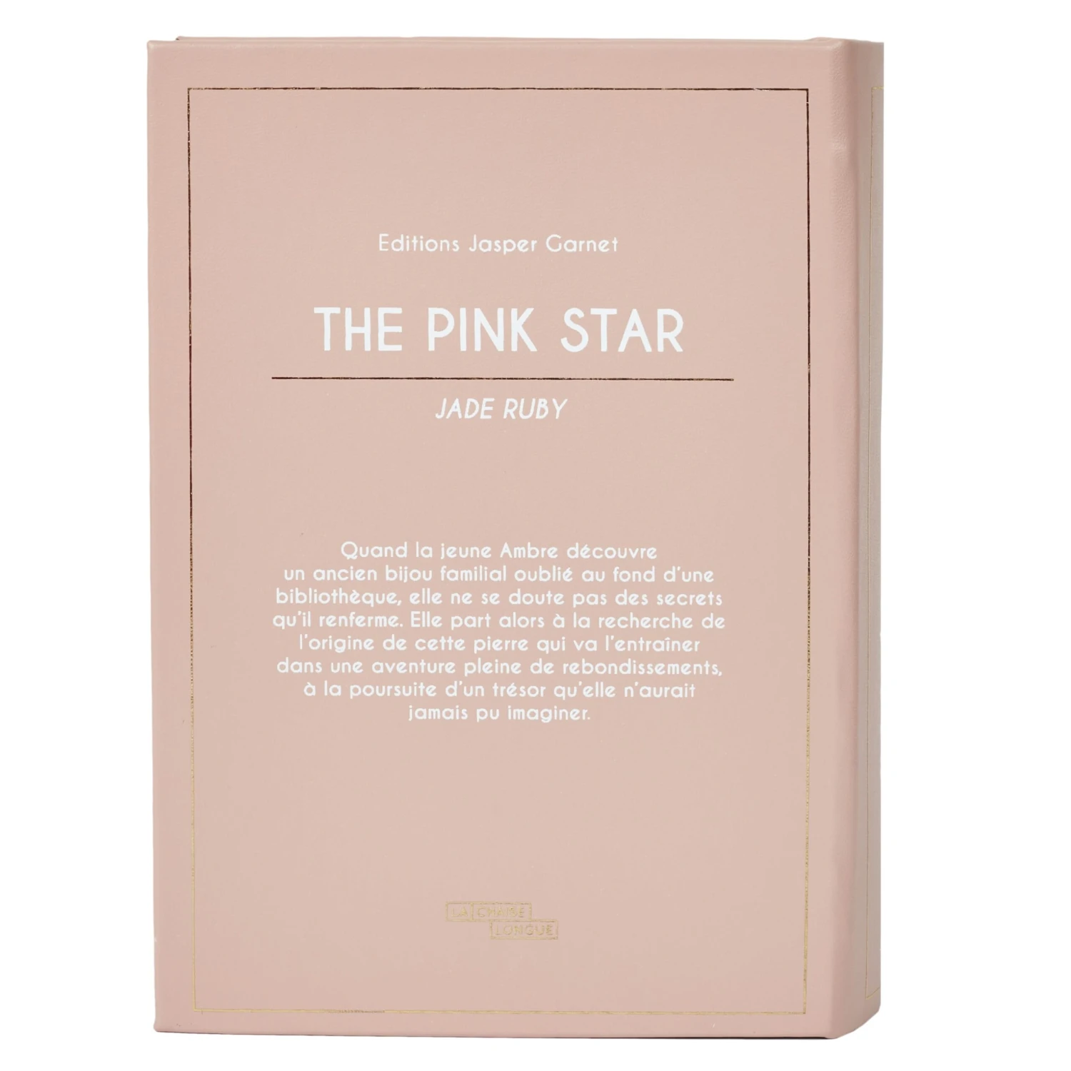 COFFRET A BIJOUX LIVRE ROSE NUDE 10 COFFRET A BIJOUX LIVRE ROSE NUDE – Image 8