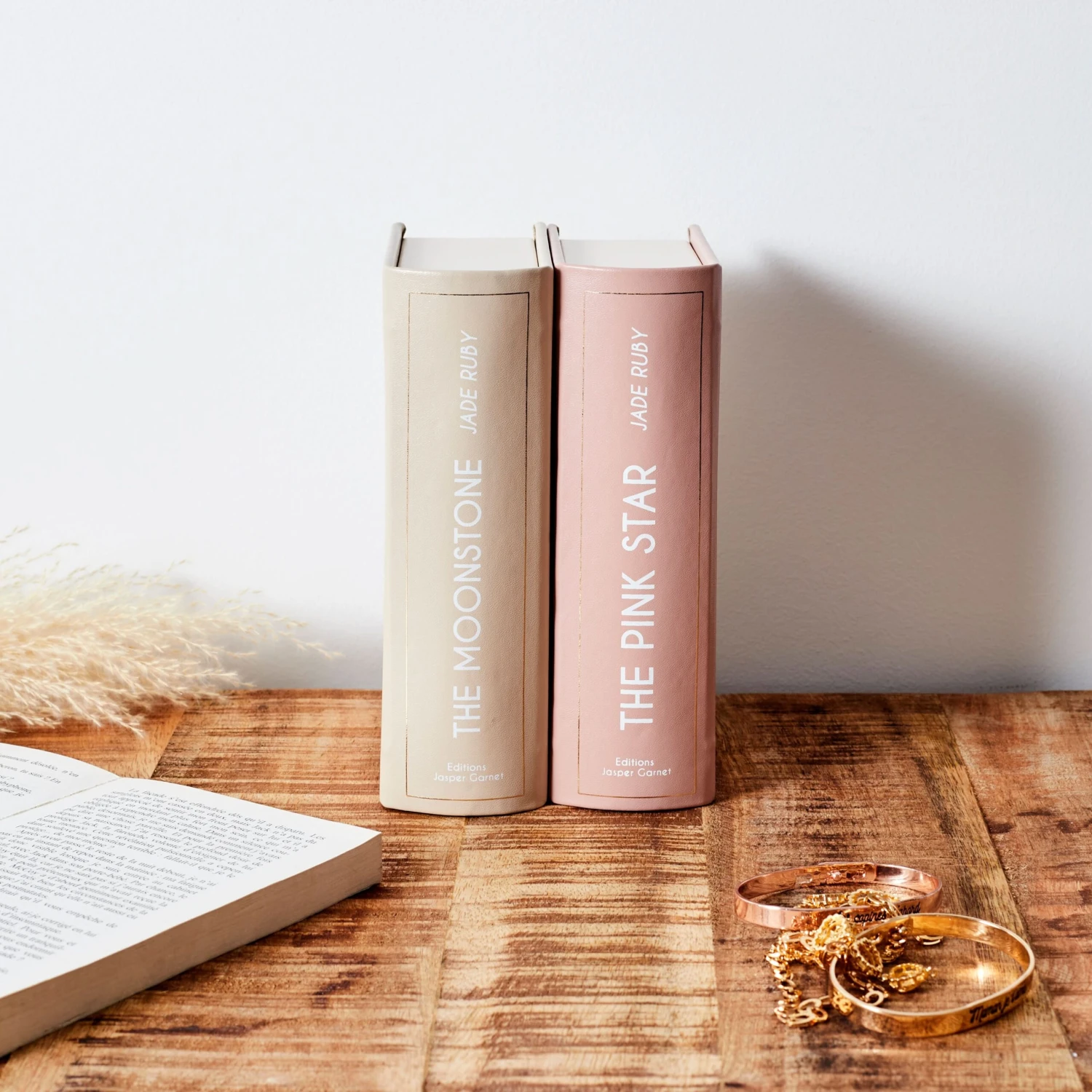 COFFRET A BIJOUX LIVRE ROSE NUDE 6 COFFRET A BIJOUX LIVRE ROSE NUDE – Image 4