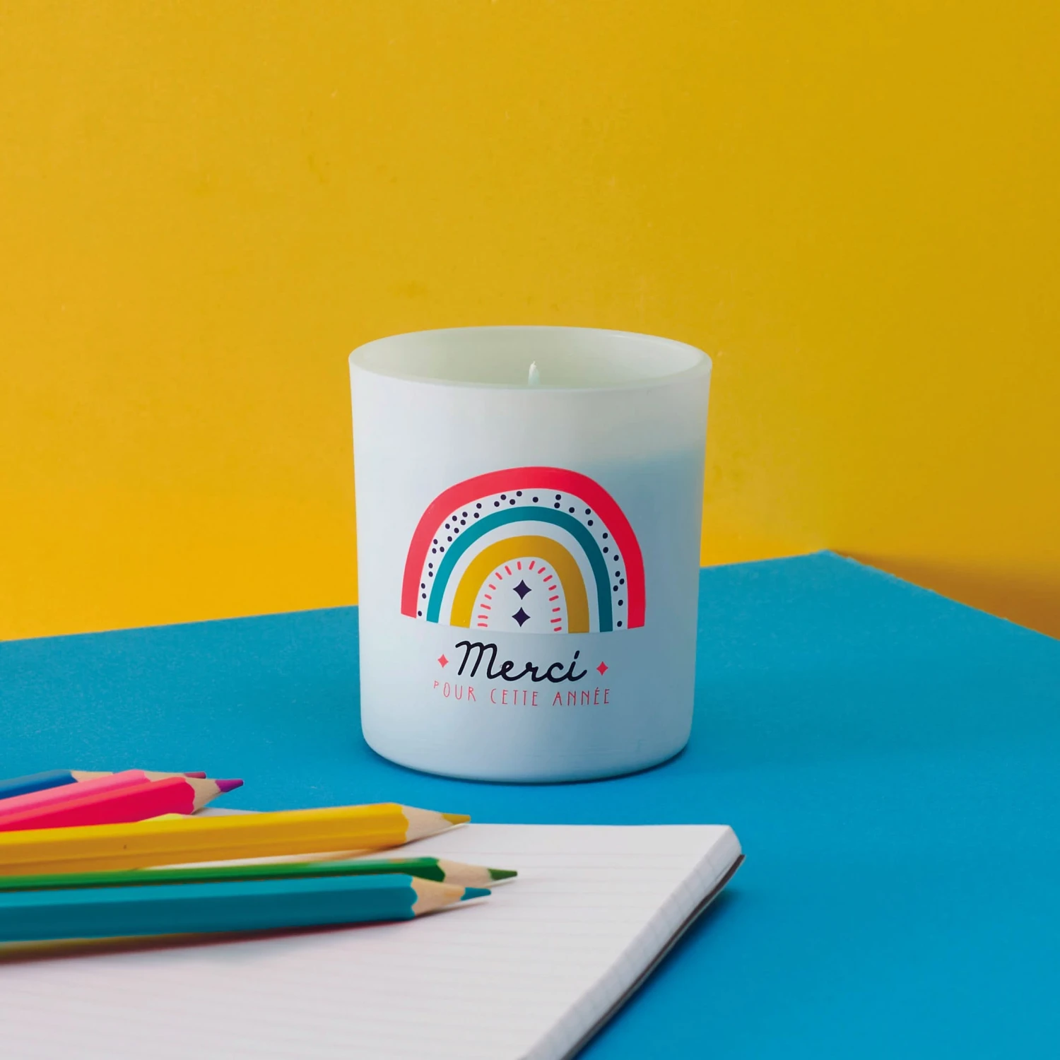 BOUGIE BIJOU MERCI POUR CETTE ANNEE 3 BOUGIE BIJOU MERCI POUR CETTE ANNEE