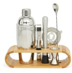 COFFRET COCKTAIL BAMBOU -Ameublement De Maison 43 1K 006 coffret cocktail bambou