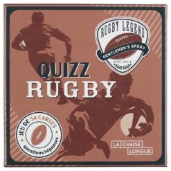 JEU DE QUIZZ RUGBY -Ameublement De Maison 43 2G 001 jeu de quizz rugby 1