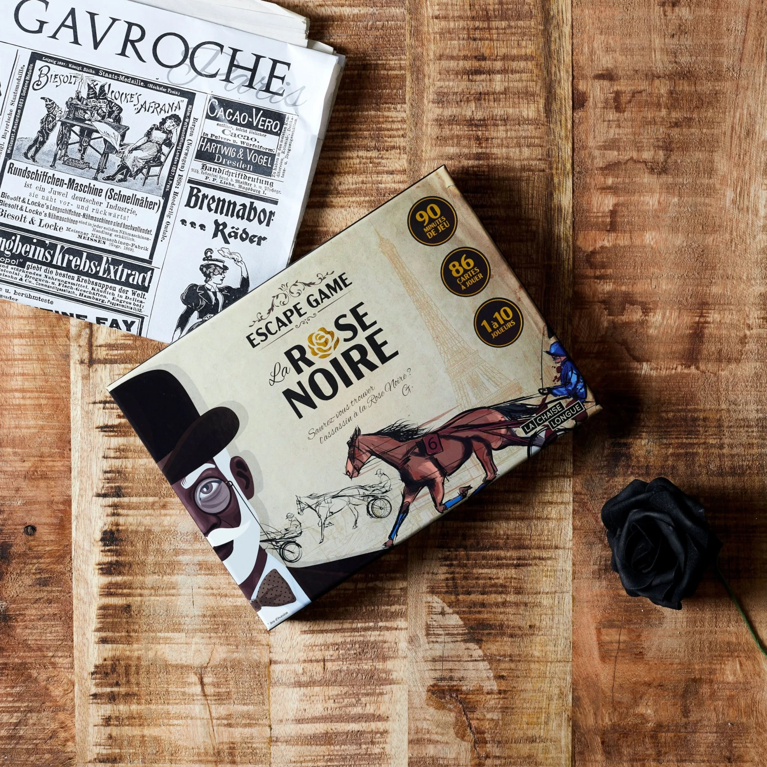 JEU ESCAPE GAME LA ROSE NOIRE 4 JEU ESCAPE GAME LA ROSE NOIRE – Image 2