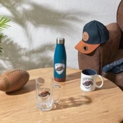 BOUTEILLE ISOTHERME RUGBY -Ameublement De Maison 43 2K 003 bouteille isotherme rugby 2