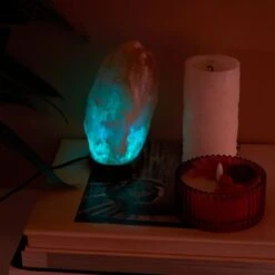 LAMPE CRISTAL DE SEL ROSE 9 LAMPE CRISTAL DE SEL ROSE -Ameublement De Maison 43 2L 003 lampe crystal sel rose 2