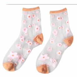Coffret De 3 Paires De Chaussettes Flower Power -Ameublement De Maison 6