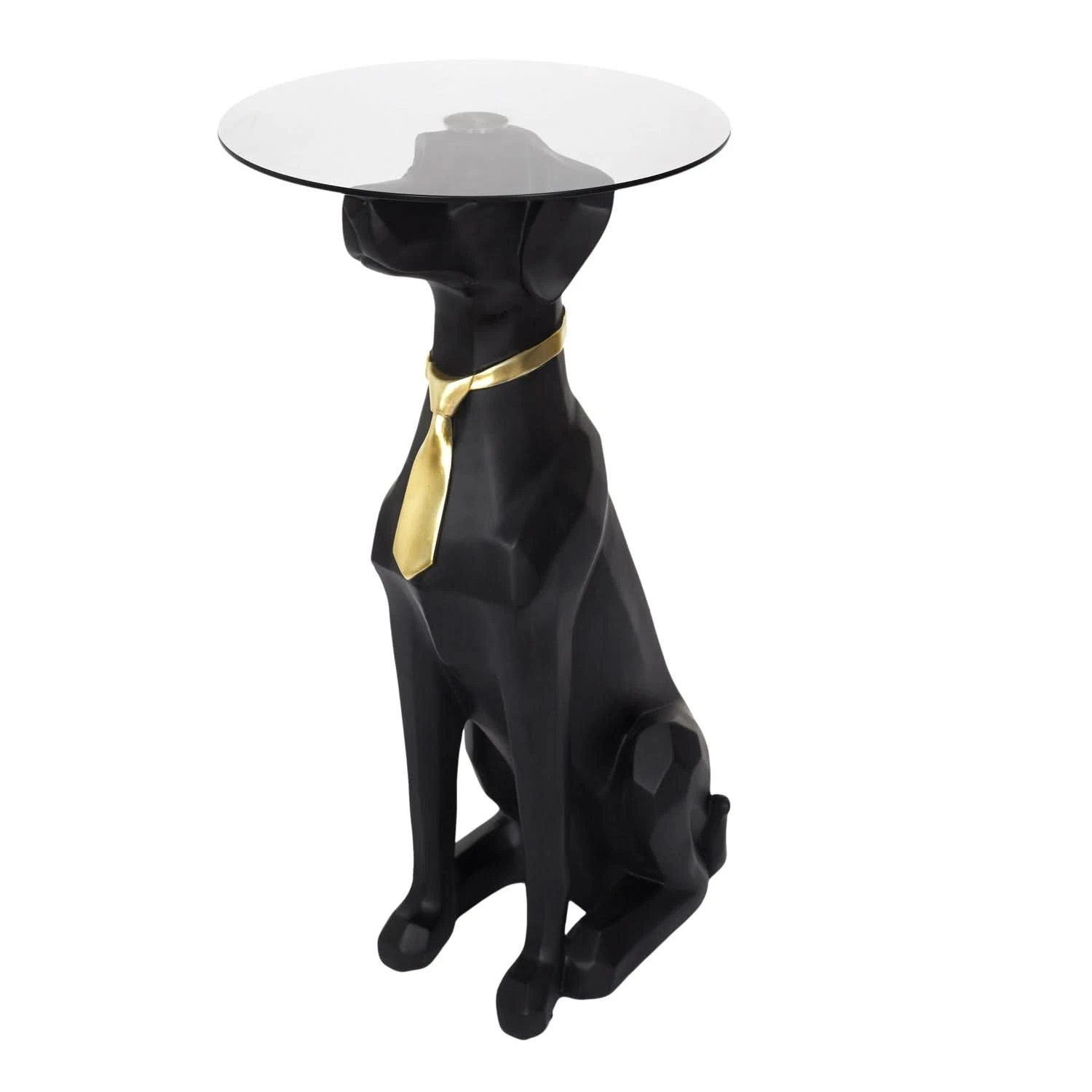 TABLE BASSE DECO CHIEN ASSIS 66CM 4 TABLE BASSE DECO CHIEN ASSIS 66CM – Image 2