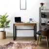 BUREAU EN BOIS ET METAL -Ameublement De Maison HD3722 BUREAU EN BOIS ET METAL