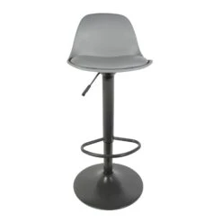 TABOURET DE BAR ISAK GRIS - Lot De 2 12 TABOURET DE BAR ISAK GRIS - Lot De 2 -Ameublement De Maison HD6217 TABOURET DE BAR ISAK GRIS 2