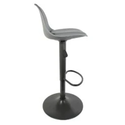 TABOURET DE BAR ISAK GRIS - Lot De 2 17 TABOURET DE BAR ISAK GRIS - Lot De 2 -Ameublement De Maison HD6217 TABOURET DE BAR ISAK GRIS 3
