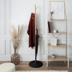 PORTE MANTEAU MIKO NOIR