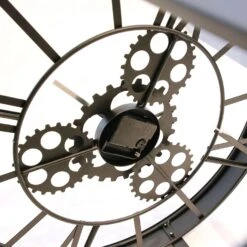 TABLE D APPOINT HORLOGE 50.5X50.5X49CM -Ameublement De Maison HD6447 TABLE D APPOINT HORLOGE 4