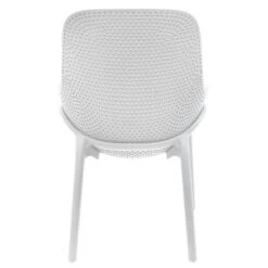 FAUTEUIL MALIBU BLANC - Lot De 2 -Ameublement De Maison HD6534 FAUTEUIL MALIBU BLANC 4