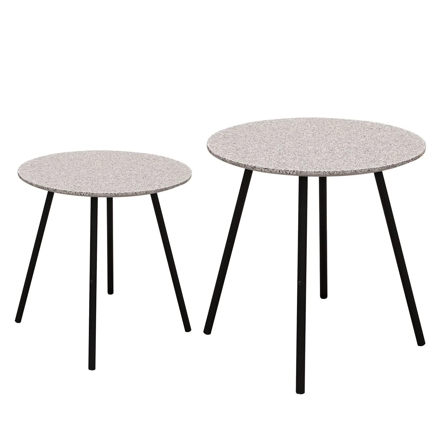 TABLE EFFET GRANIT GRIS X2 PLUTON 4 TABLE EFFET GRANIT GRIS X2 PLUTON – Image 2