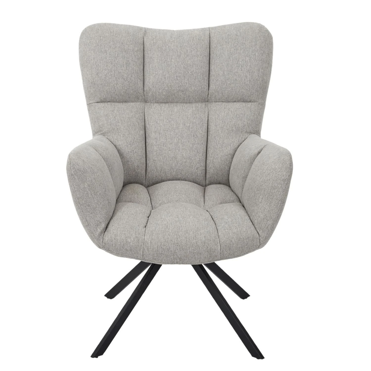 FAUTEUIL PIVOTANT WASHINGTON GRIS 5 FAUTEUIL PIVOTANT WASHINGTON GRIS – Image 3