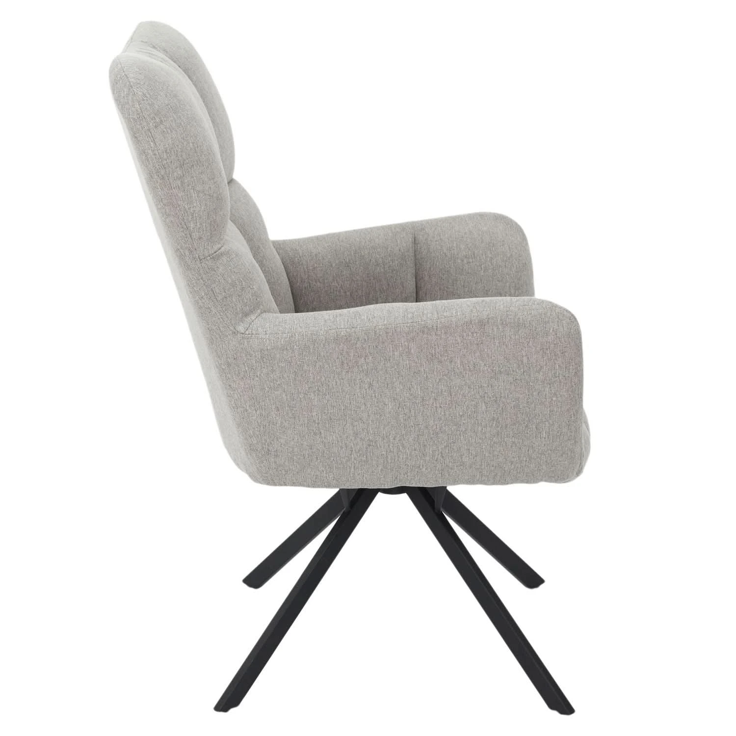 FAUTEUIL PIVOTANT WASHINGTON GRIS 6 FAUTEUIL PIVOTANT WASHINGTON GRIS – Image 4