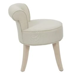 TABOURET ELEONOR BEIGE -Ameublement De Maison HD6787 TABOURETELEONORBEIGE 2
