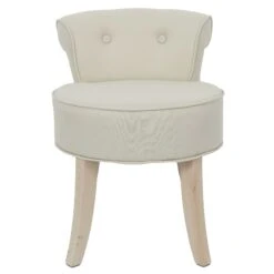 TABOURET ELEONOR BEIGE -Ameublement De Maison HD6787 TABOURETELEONORBEIGE 3