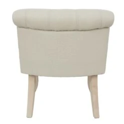 FAUTEUIL ELEONOR BEIGE -Ameublement De Maison HD6789 FAUTEUIL ELEONOR BEIGE 4