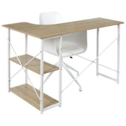 BUREAU D ANGLE JOB BLANC -Ameublement De Maison HD7108 BUREAU D ANGLE JOB BLANC 5