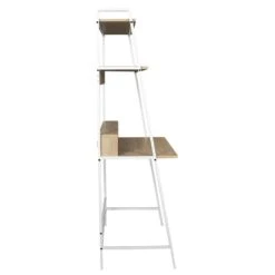 BUREAU ETAGERE ZACK BLANC -Ameublement De Maison HD7112 BUREAU ETAGERE ZACK BLANC 3