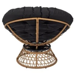 FAUTEUIL CANCUN COUSSIN NOIR -Ameublement De Maison HD7235 FAUTEUIL CANCUN COUSSIN NOIR 6