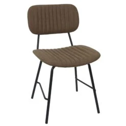 CHAISE TAYLOR MARRON - Lot De 2 -Ameublement De Maison HD7277 CHAISE TAYLOR MARRON 1