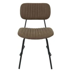 CHAISE TAYLOR MARRON - Lot De 2 -Ameublement De Maison HD7277 CHAISE TAYLOR MARRON 2