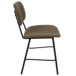 CHAISE TAYLOR MARRON - Lot De 2 -Ameublement De Maison HD7277 CHAISE TAYLOR MARRON 3