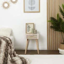 CHEVET 1 TIROIR EN BOIS ROSE 12 CHEVET 1 TIROIR EN BOIS ROSE -Ameublement De Maison HD7335 CHEVET 1 TIROIR EN BOIS ROSE