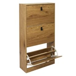 MEUBLE A CHAUSSURES 3 PORTES ABBOTT -Ameublement De Maison HD7382 MEUBLE A CHAUSSURES 3 PORTES ABBOTT 3