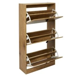 MEUBLE A CHAUSSURES 3 PORTES ABBOTT -Ameublement De Maison HD7382 MEUBLE A CHAUSSURES 3 PORTES ABBOTT 5